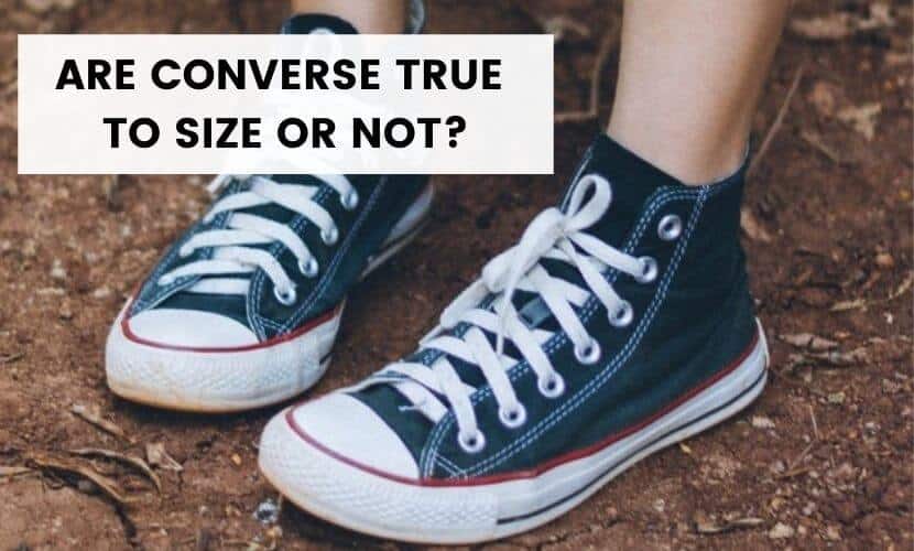 are converse true to size