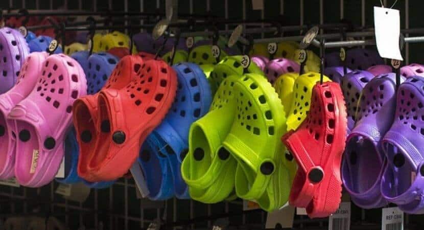 Crocs Having 13 holes
