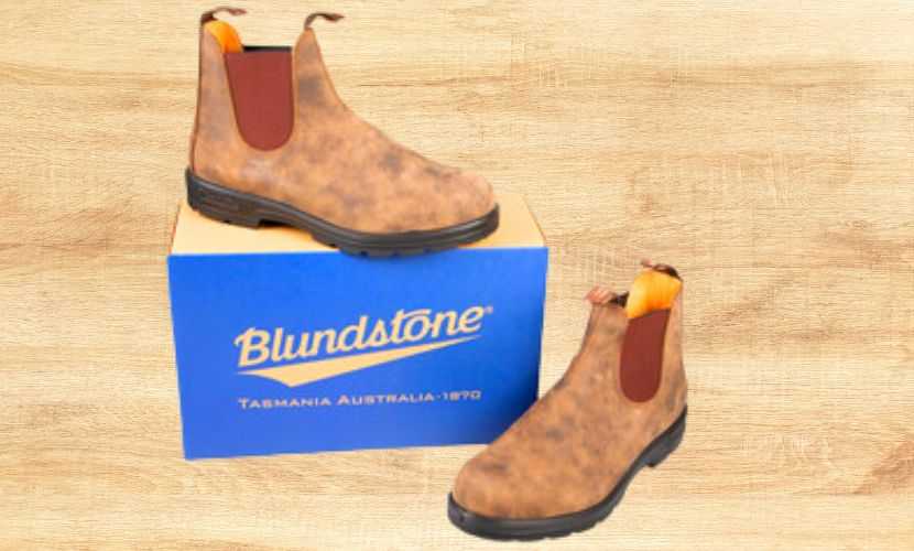 blundstone after cleaning 