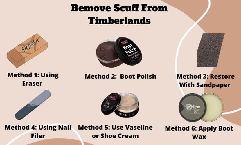 remove scuff from timberlands