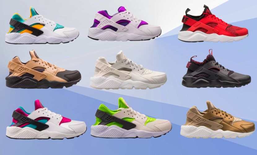 nike huaraches variants