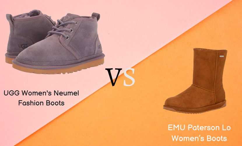 UGG Women's Neumel Fashion Boot VS EMU Paterson Lo Women’s Boots