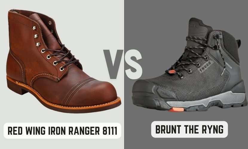 Red Wing Iron Ranger 8111 Vs Brunt The Ryng