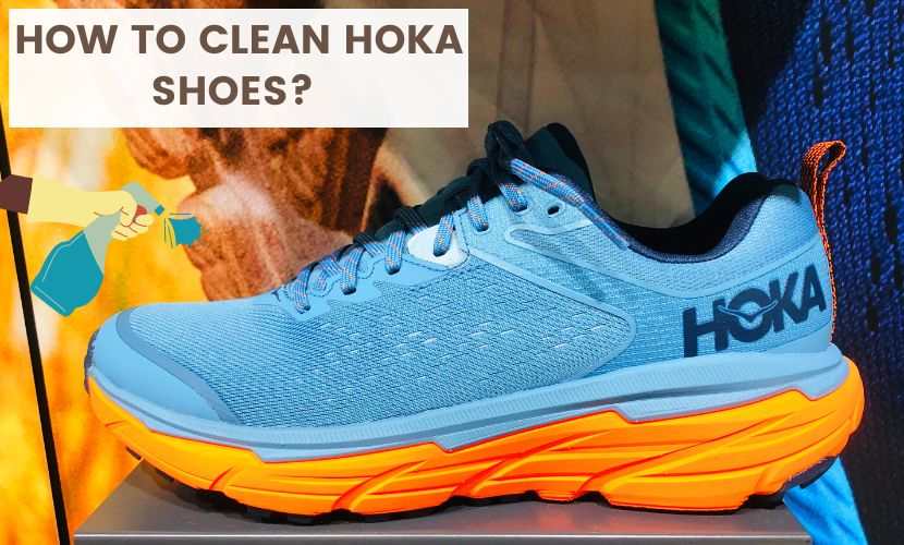 how to clean hoka shoes