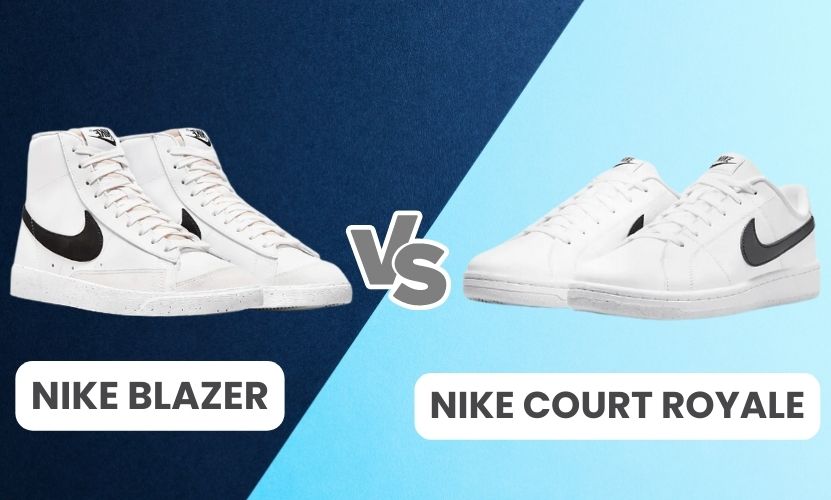 nike blazer vs nike court royale
