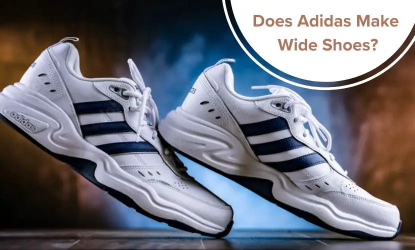 Does adidas make wide shoes?