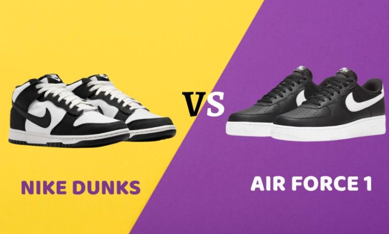 nike glam dunk air force 1