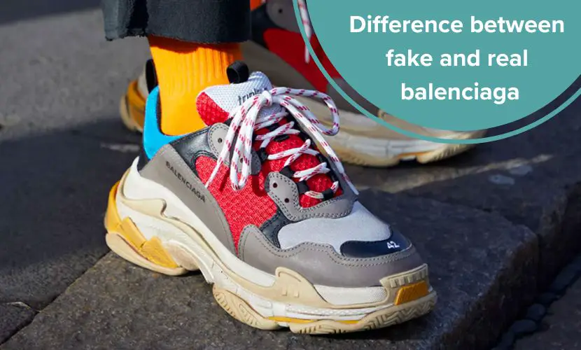 Difference Between Real and Fake Balenciaga