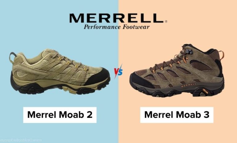 Merrell Moab 2 vs Moab 3: What's the Difference? - Shoes Matrix