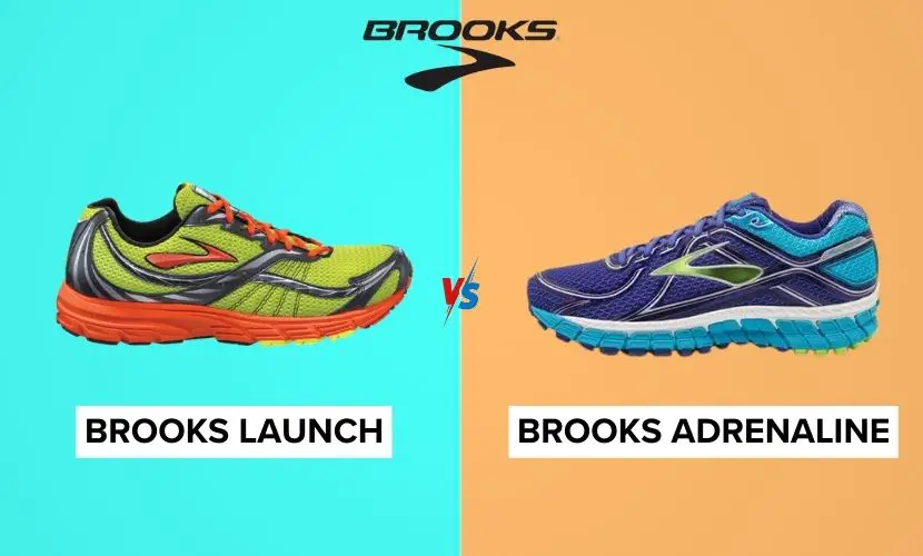 Brooks launch Vs Brooks Adrenaline