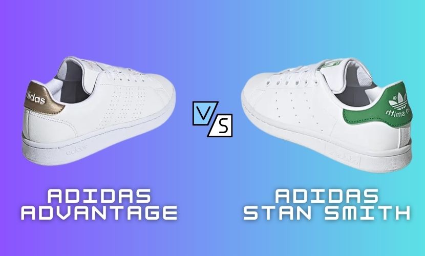 adidas advantage vs adidas stan smith