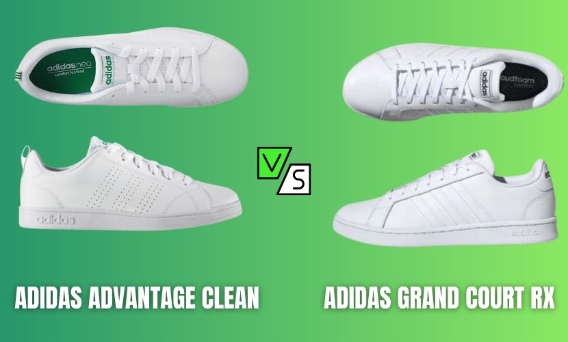 adidas advantage clean vs adidas grand court rx