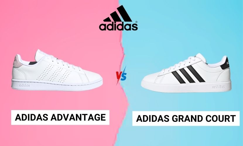 adidas advantage vs adidas grand court