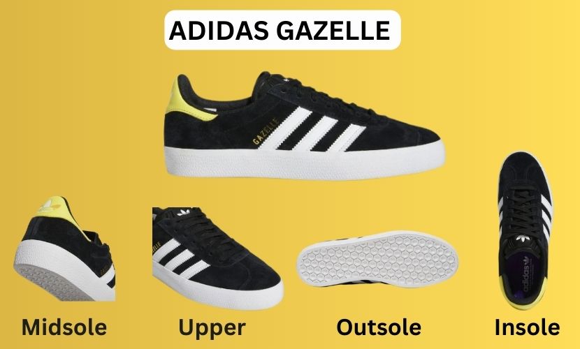 adidas gazelle features