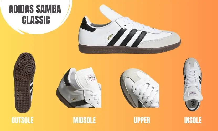adidas samba classic features