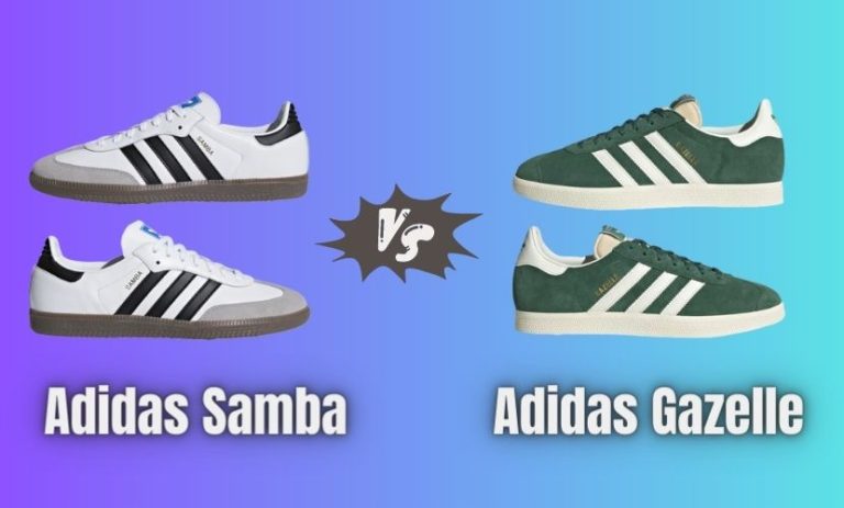 Adidas Samba Vs Gazelle: (Quick Comparison!) - Shoes Matrix