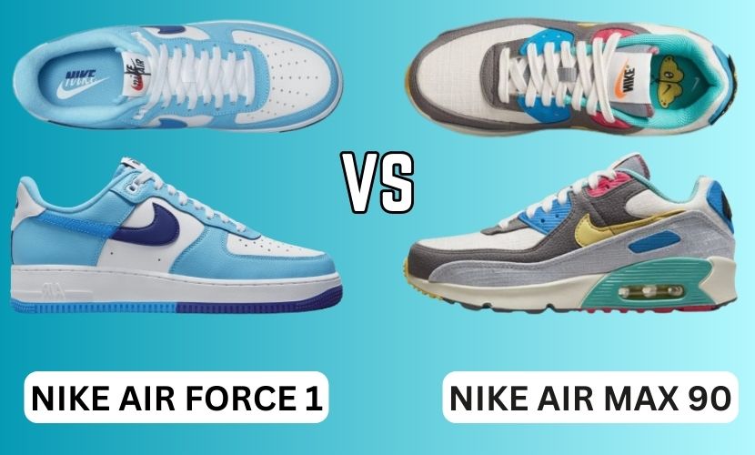 nike air force 1 vs air max 90