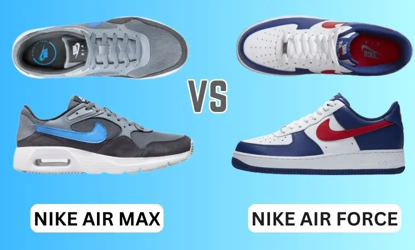 nike air max vs nike air force