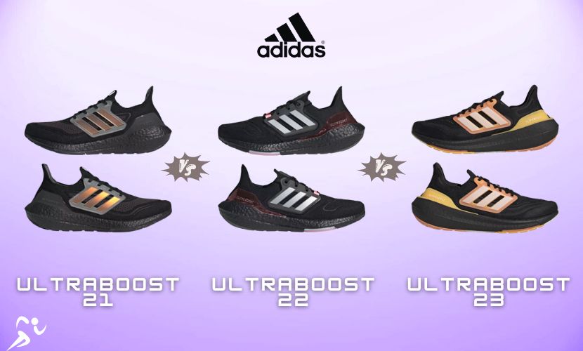 Comparative analysis of adidas ultraboost 21 vs 22 vs 23