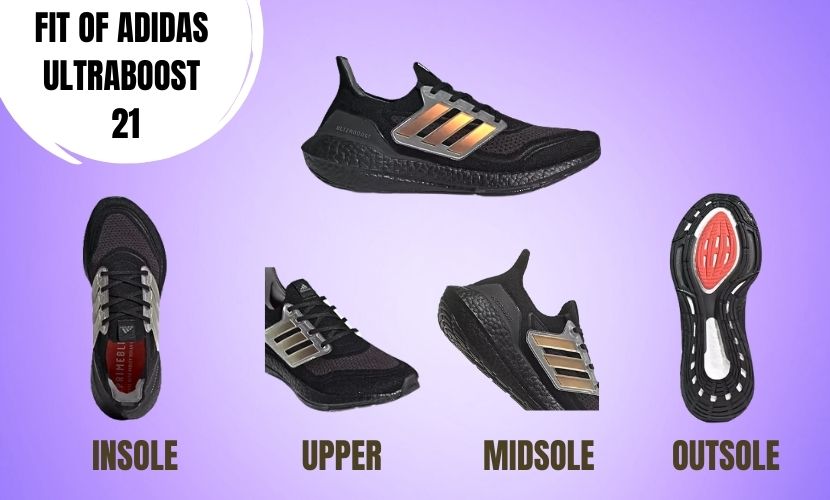 fit of adidas ultraboost 21