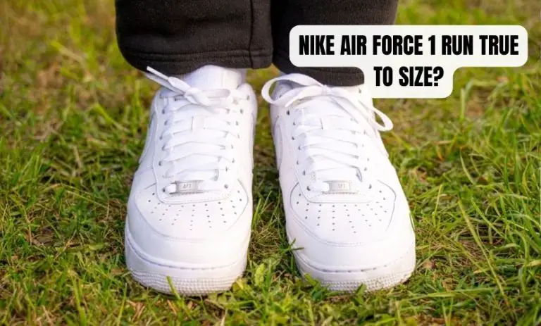 should you size down air force 1