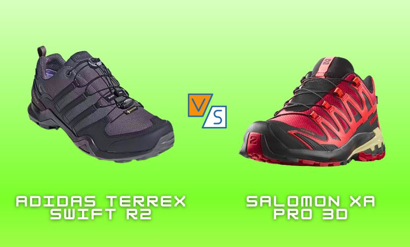 TERREX SWIFT R2 VS SALOMON XA PRO