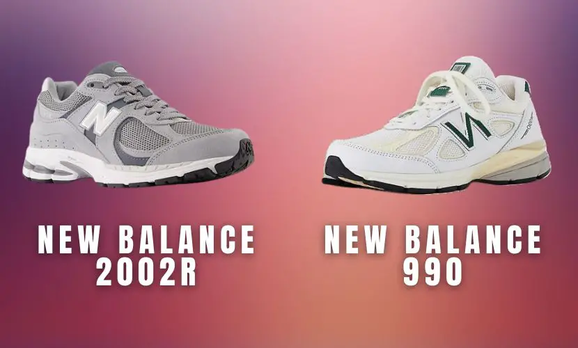 NEW BALANCE 2002R VS 990