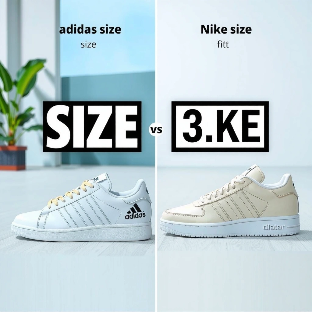 adidas Nike - adidas size vs nike size