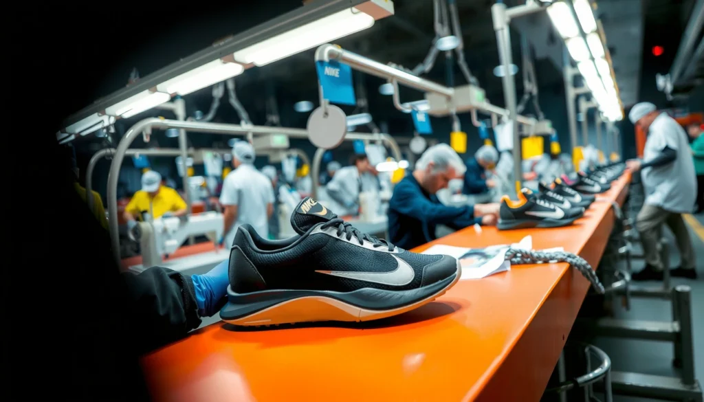 How Are Nike Shoes Manufactured? Step-by-Step Process