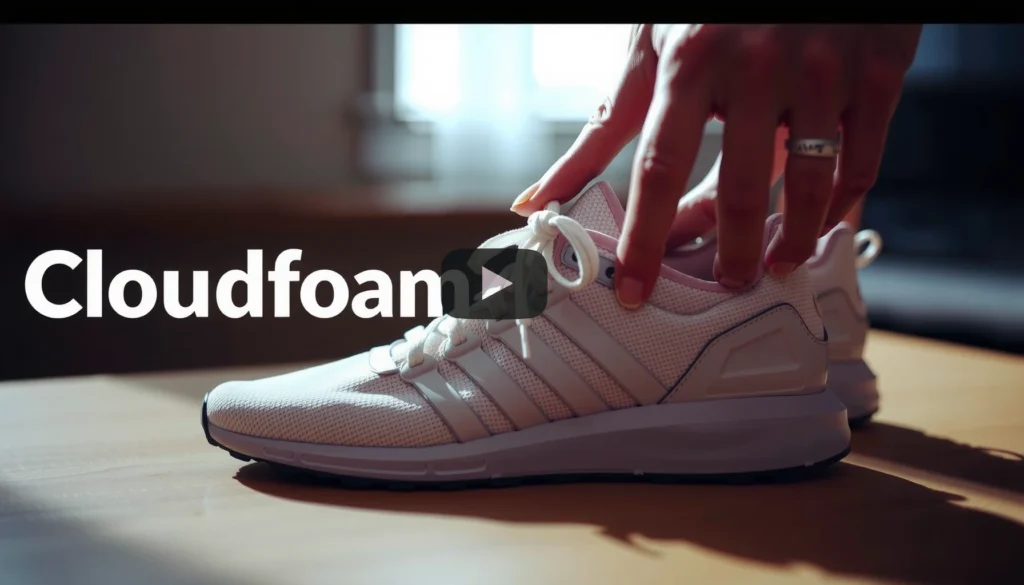 How to Lace adidas Cloudfoam Shoes (YouTube-Style)