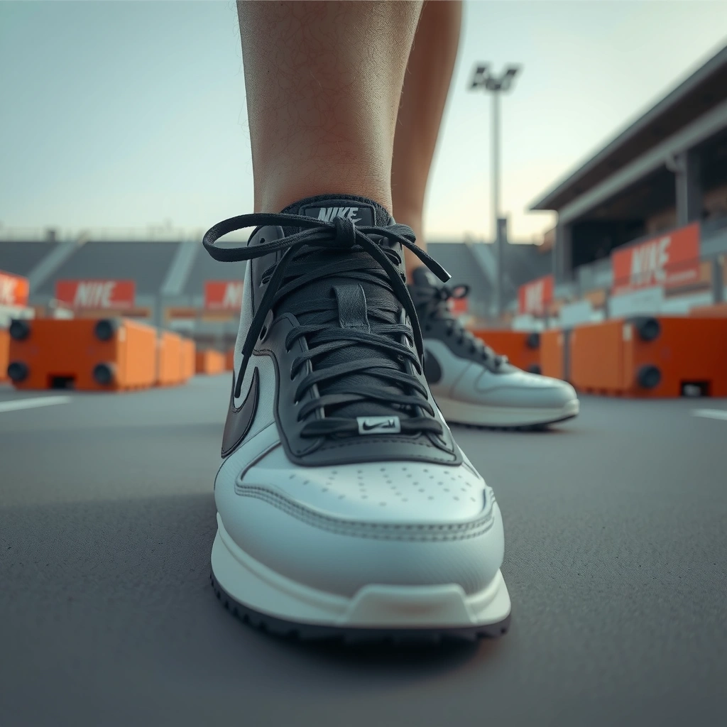 Lace Setup - how to tie nike shoes