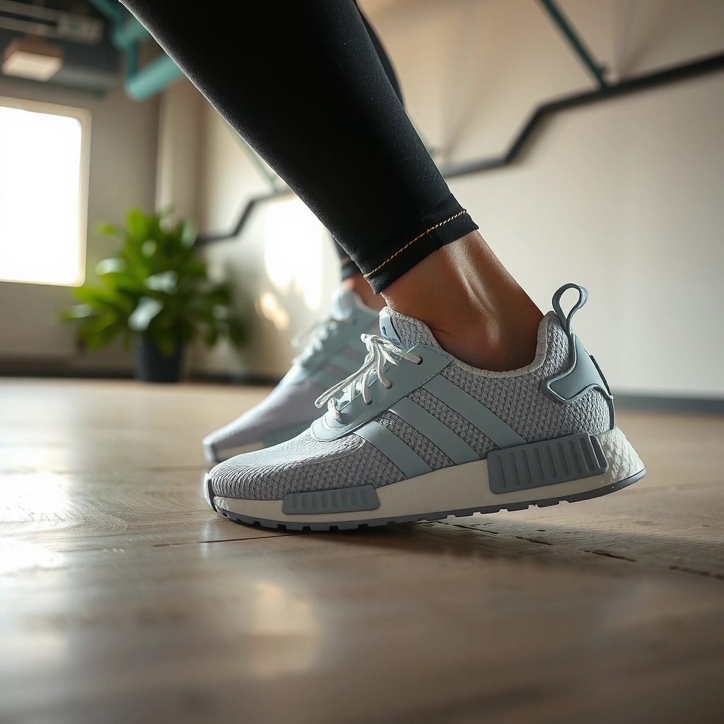 Lace Setup - how to lace adidas cloudfoam shoes