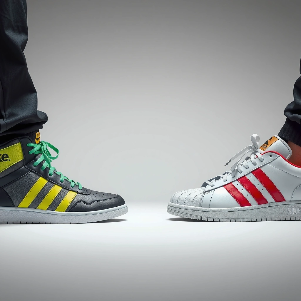 Nike Adidas - nike vs adidas size