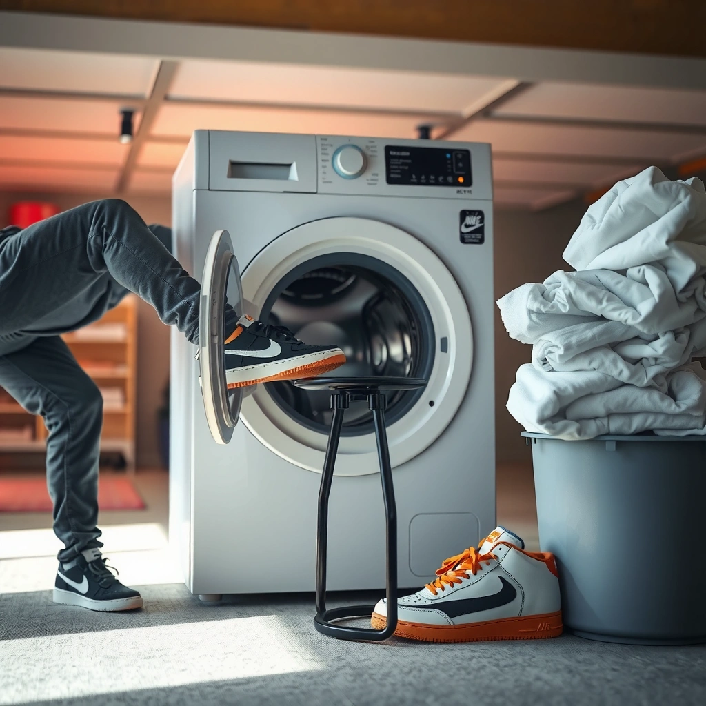Shoe Material - can you put nike shoes in the washing machine
