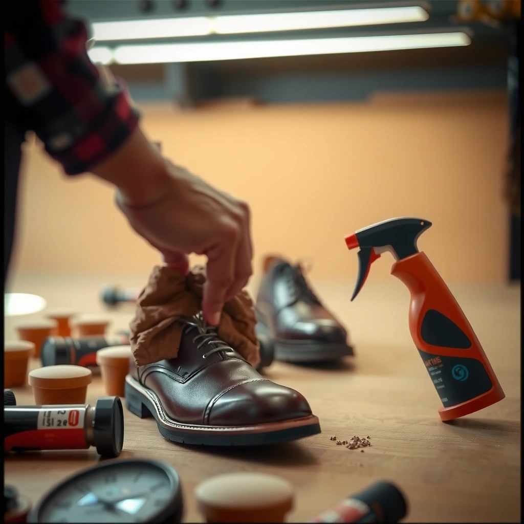 Affected Areas - how to remove fungus from leather shoes