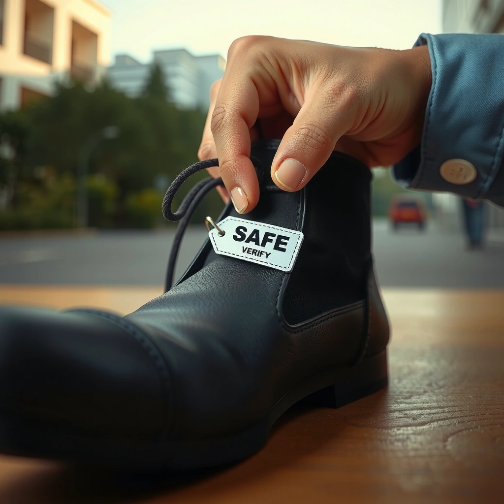Authorized Buyer - how to remove a shoe security tag