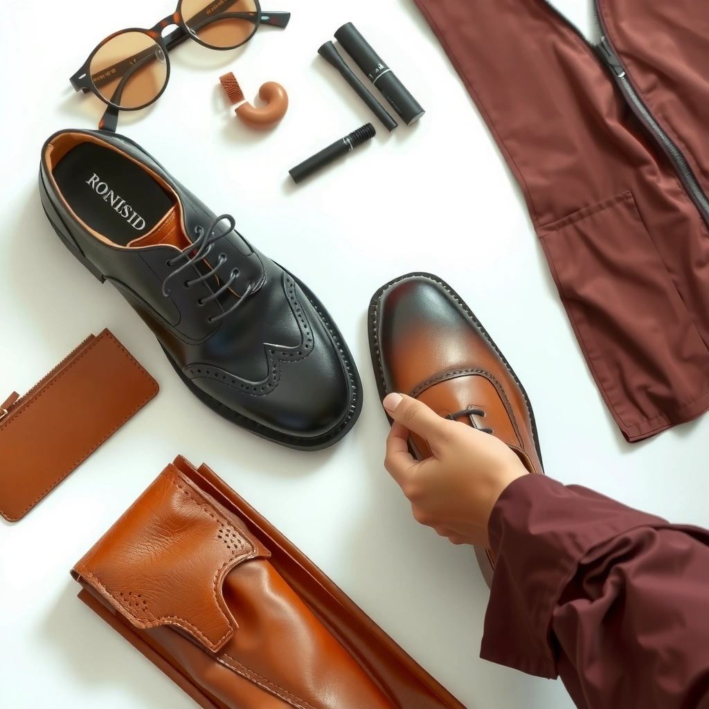 Cleaning Supplies - how to clean leather dress shoes