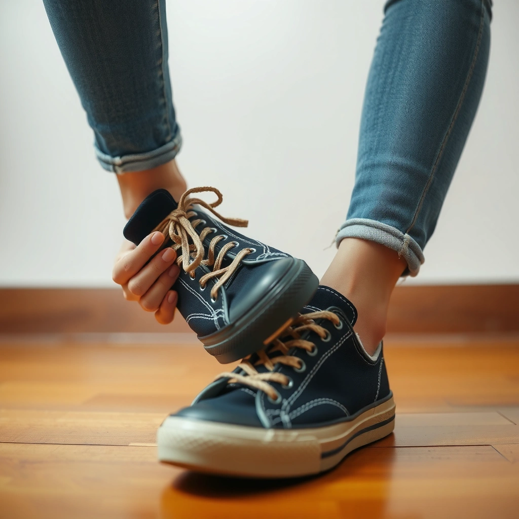Cleaning Supplies - how to clean used shoes