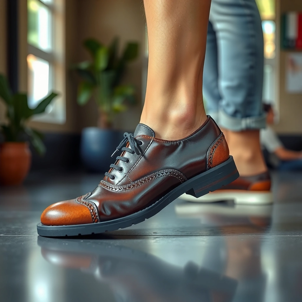 Cleaning Supplies - how to clean leather shoe