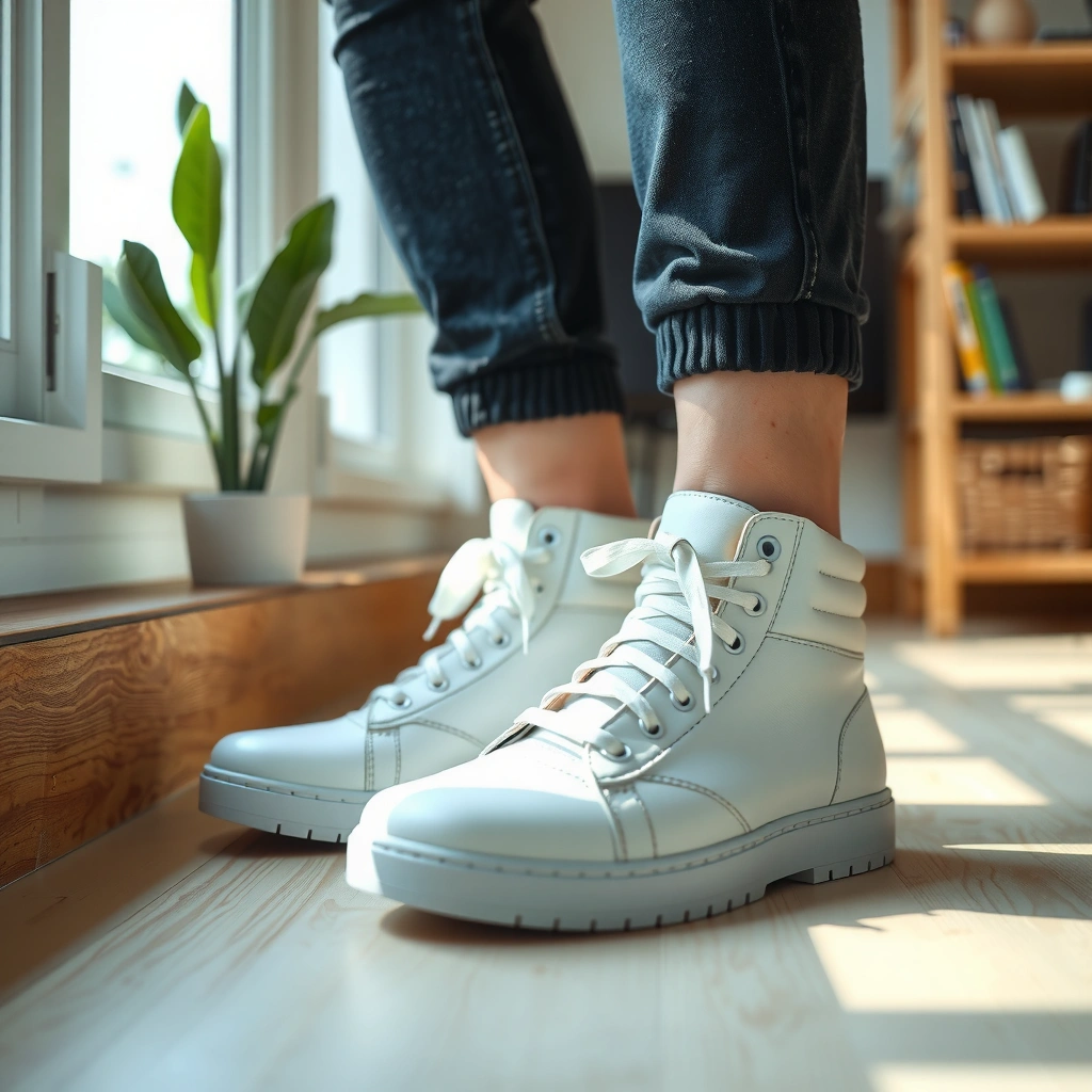 Cleaning White Shoes - how to clean white shoes at home