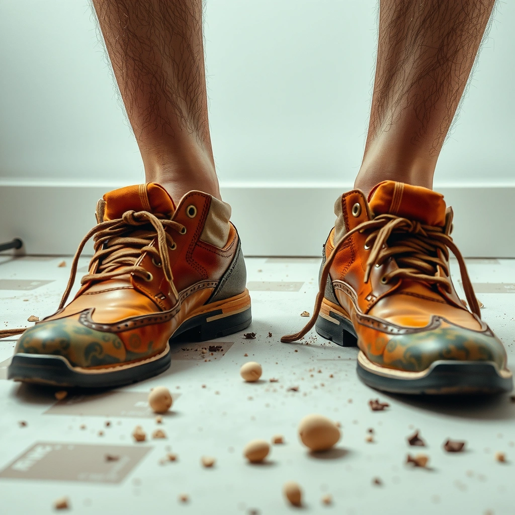 Damage Assessment - how to clean moldy shoes