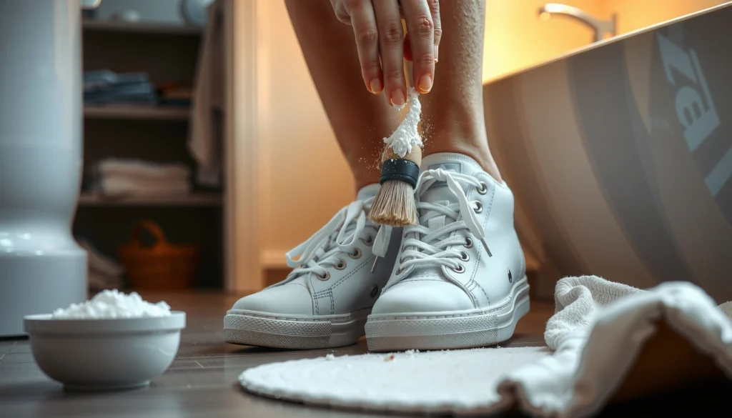 How to Clean Tennis Shoes with Baking Soda: Simple Steps