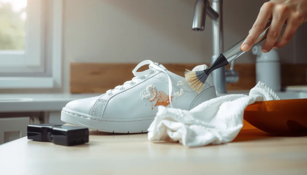 How to Remove a Stain from White Shoes: Fast, Easy Steps