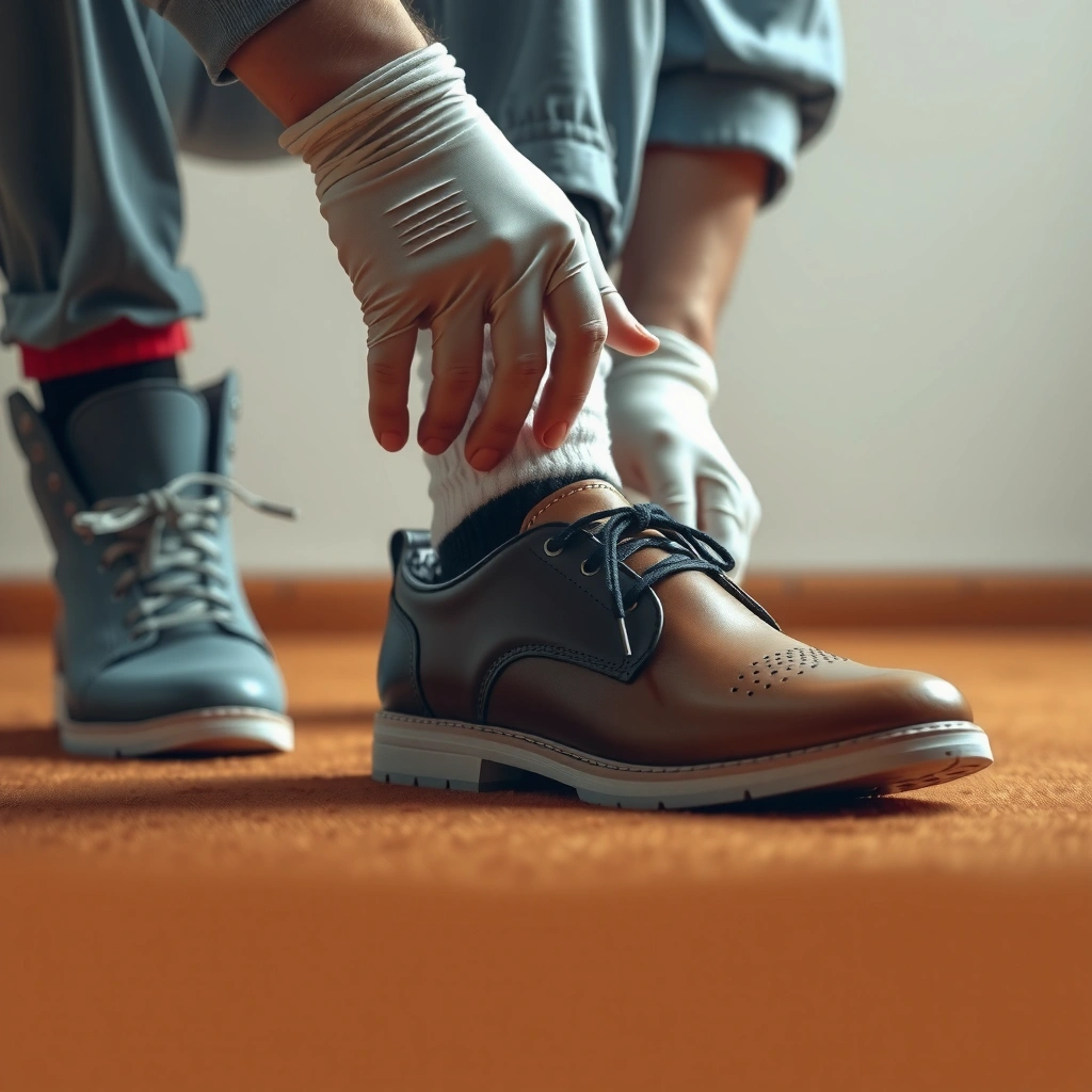 Gather - how to remove bacteria from shoes