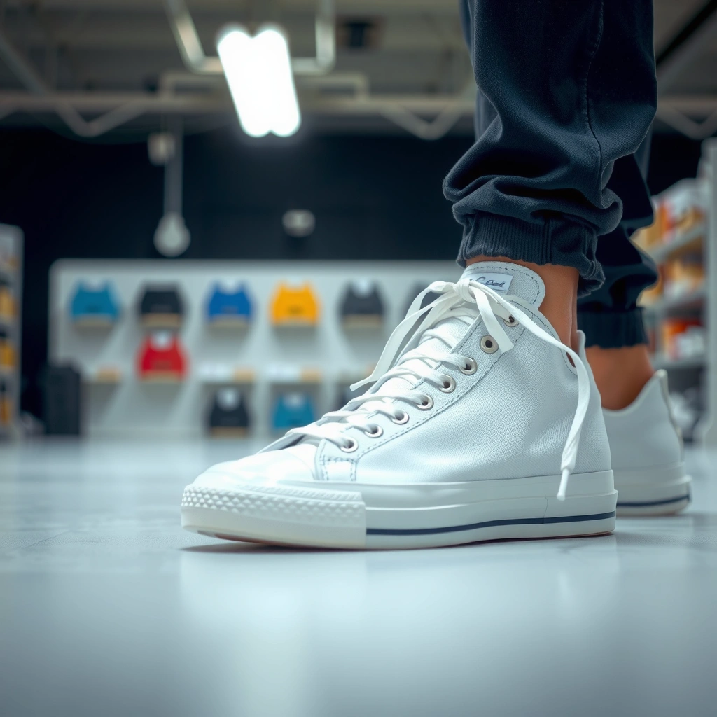 Gather - how do you clean white shoe strings