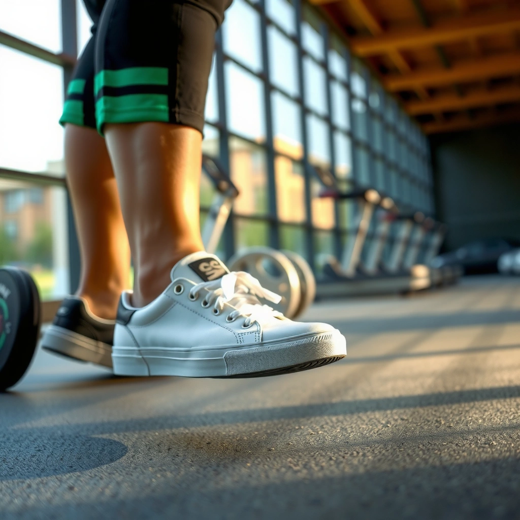 Gather - how to clean gym shoes