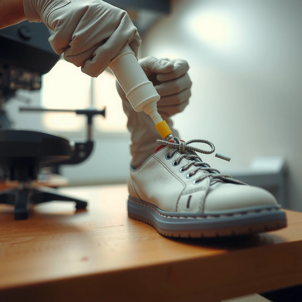 Glue and Shoe Material - how to remove glue on shoes