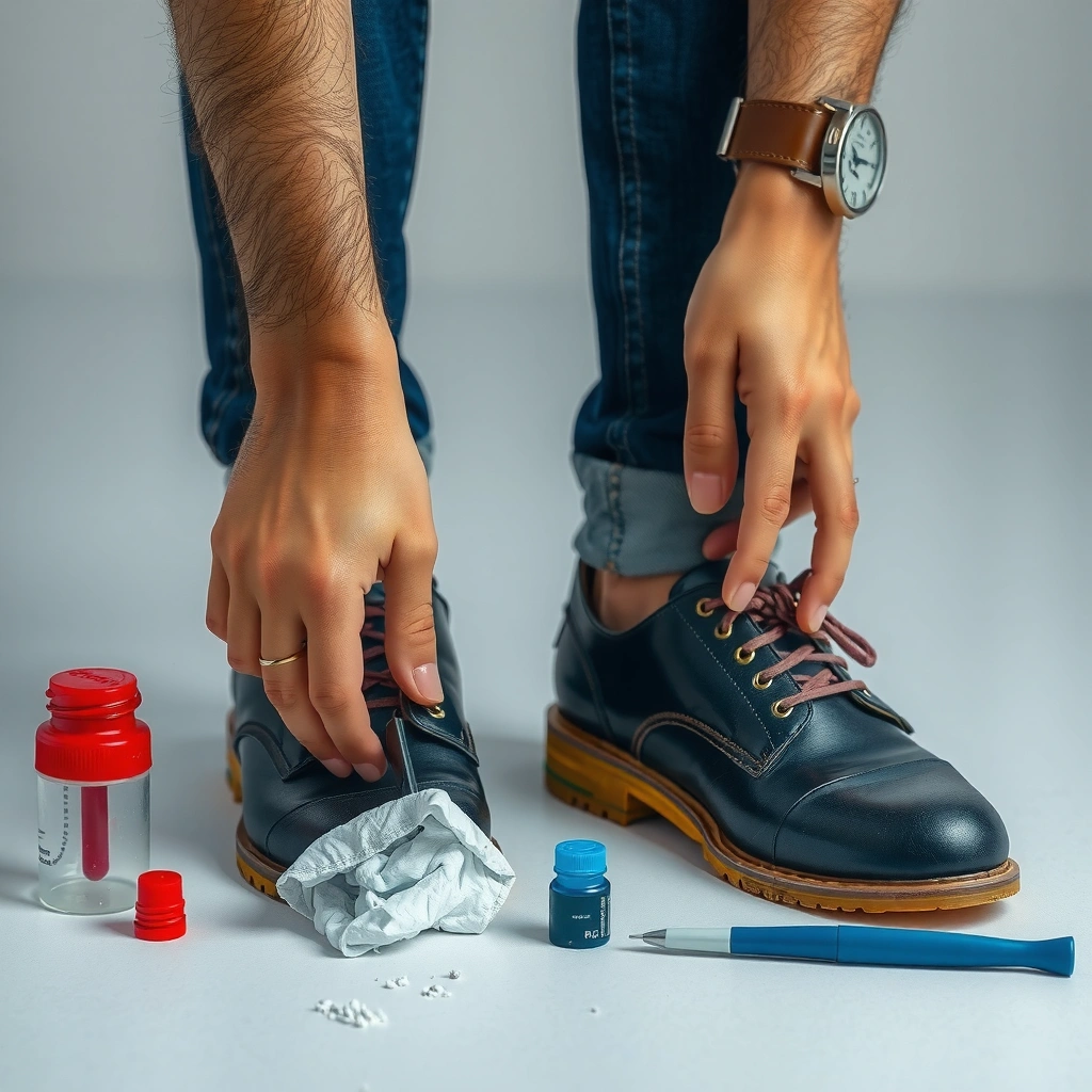 Paint Type - how to remove paint from shoes