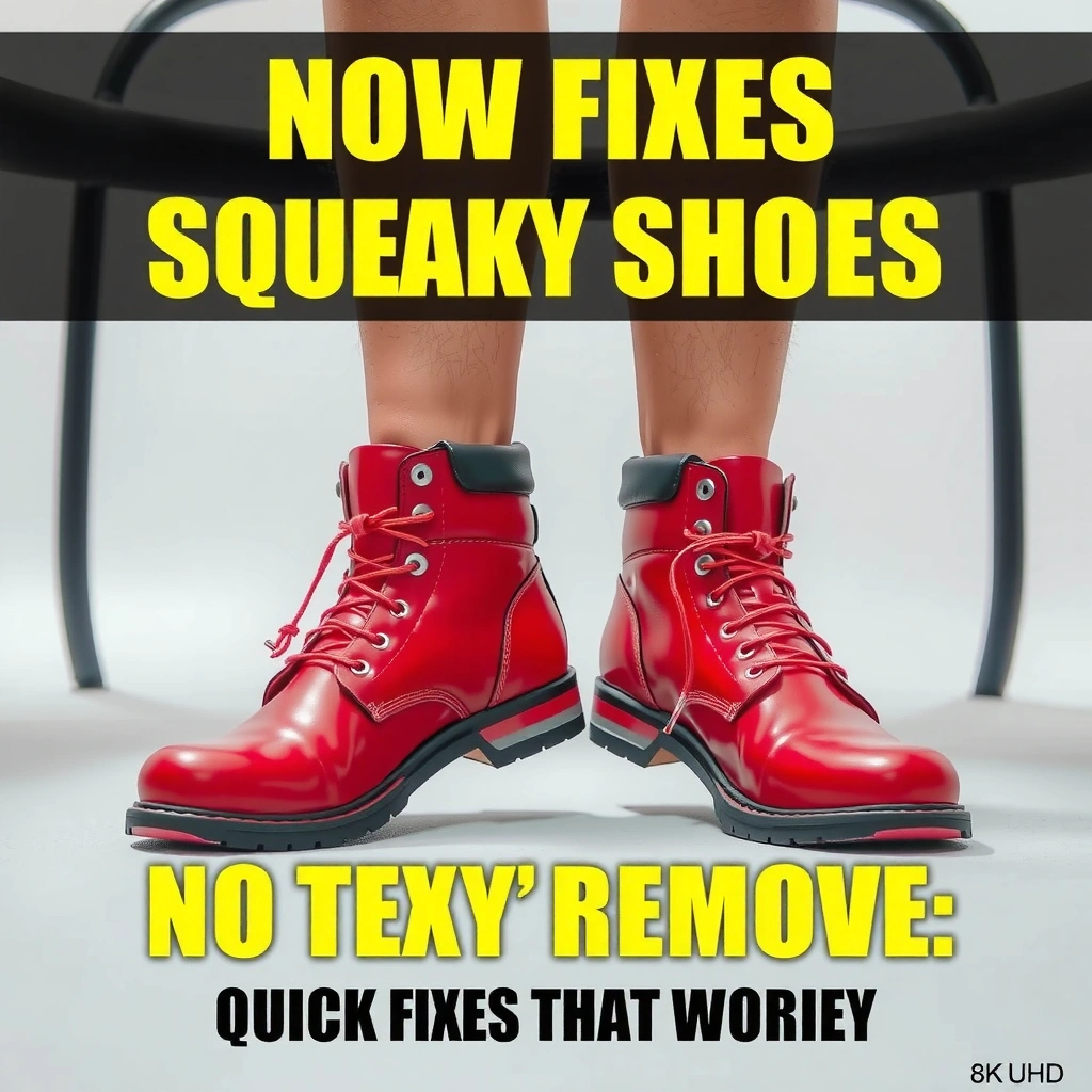 Source of the Squeak - how to remove squeaky shoes