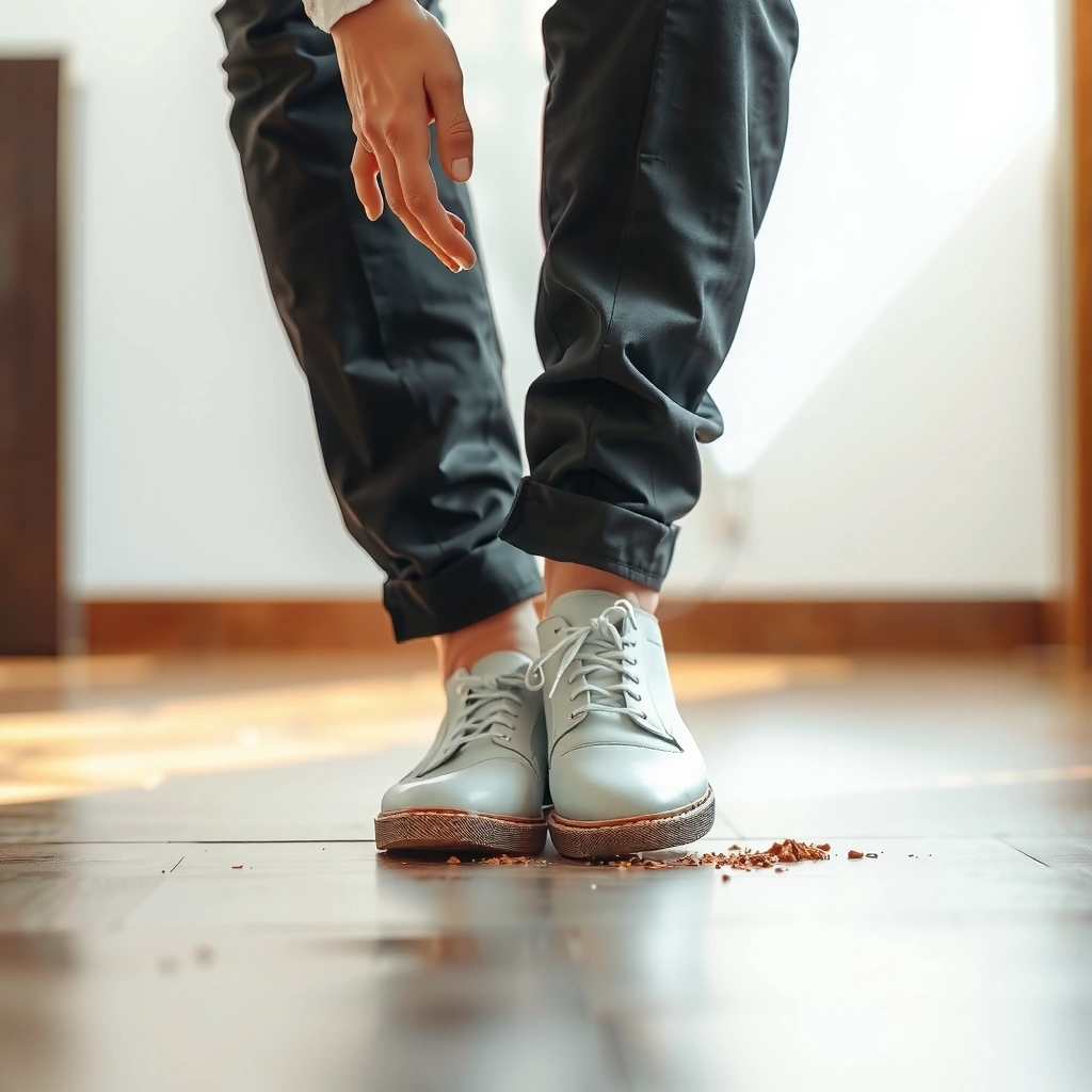 Stain Type - how to remove a stain from white shoes